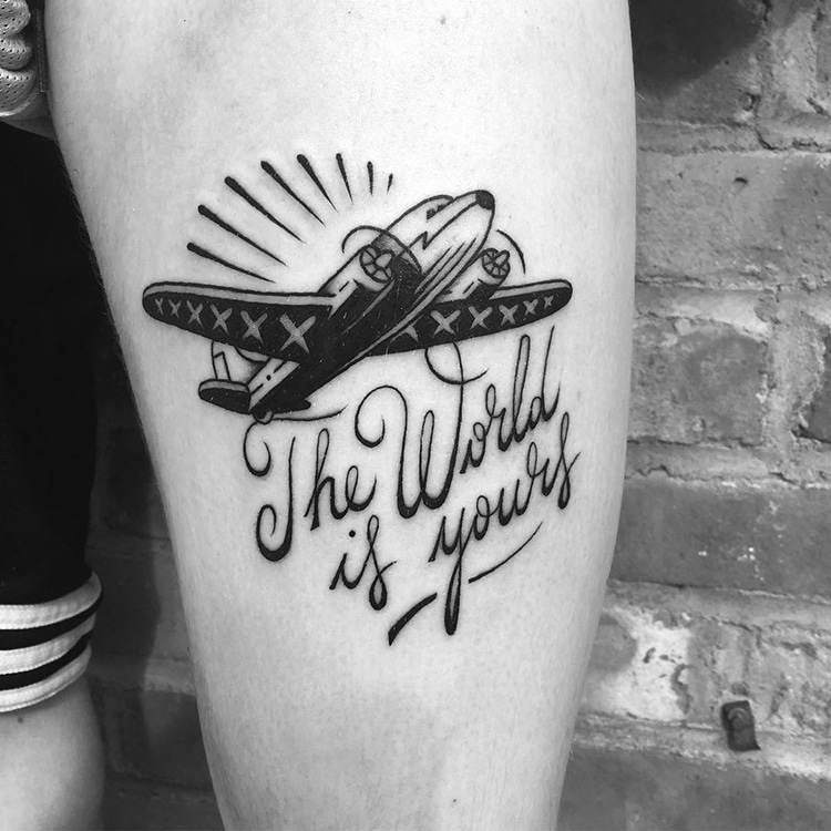 Travel Tattoos by Franck Pellegrino