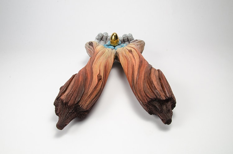 Tree-Bark Ceramics by Christopher David White
