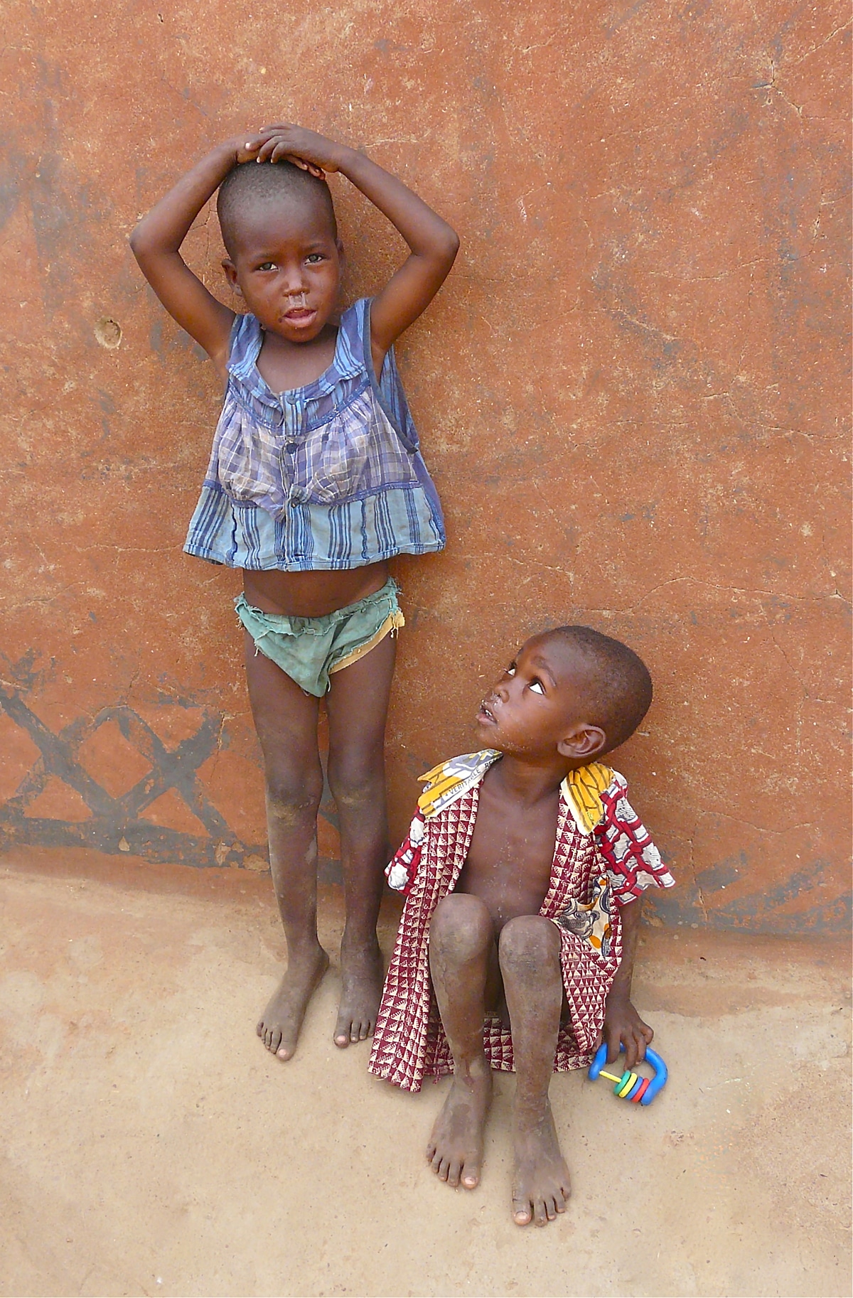 Artistic African Village Burkina Faso