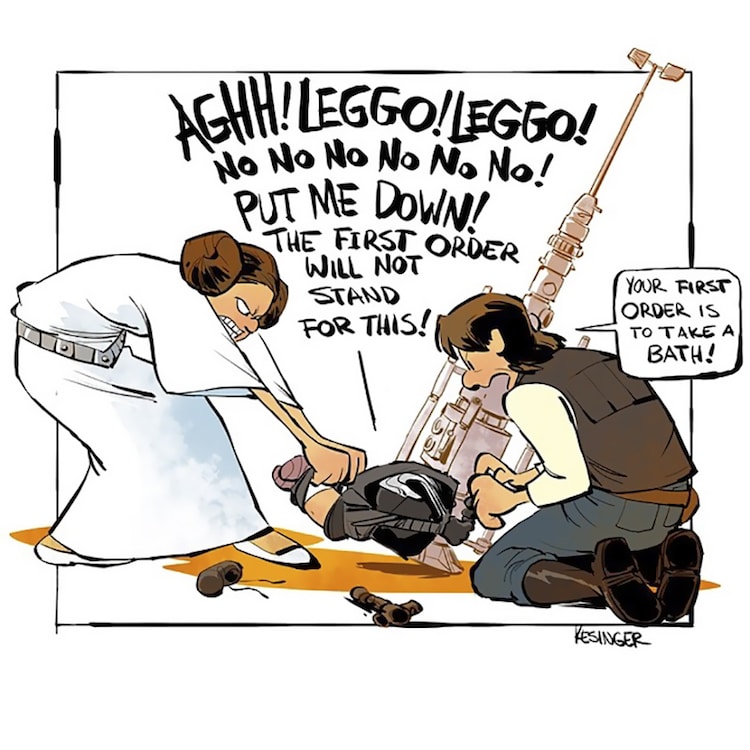 Star Wars and Calvin & Hobbes