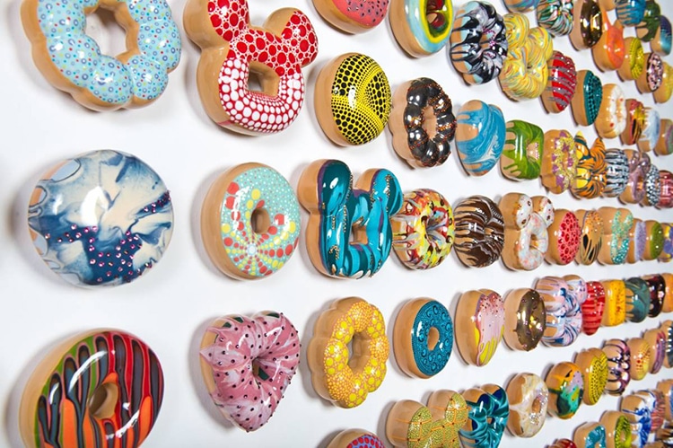 Ceramic Glaze Donuts by Jae Yong Kim