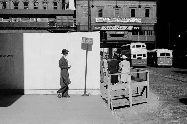 photos of Chicago in the 1940s