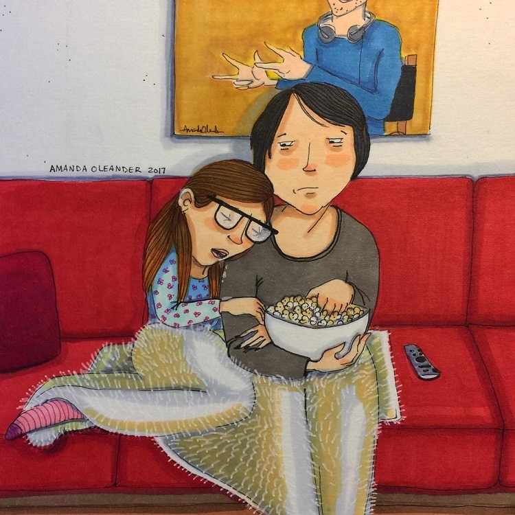 Historias de Amor Ilustradas Amanda Oleander