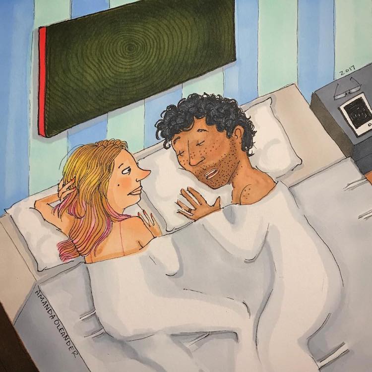 Illustrated Love Stories by Amanda Oleander