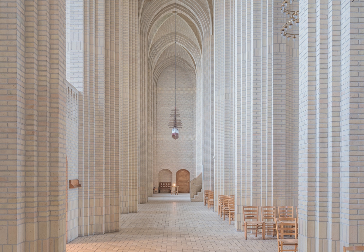 Expressionist Church Architecture Photos by Ludwig Favre