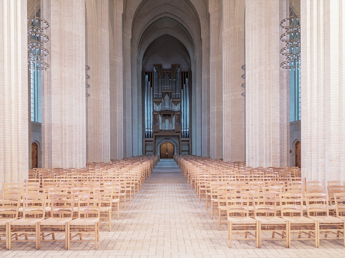 Expressionist Church Architecture Photos by Ludwig Favre