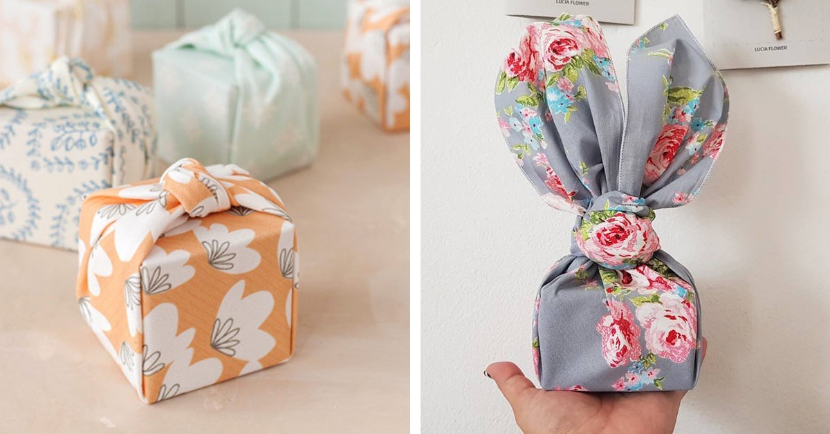 How to Fabric Wrap A Gift for an Eco Friendly Christmas | Eco-Friendly Mom  Blog | Sustainable Family Influencer 2022