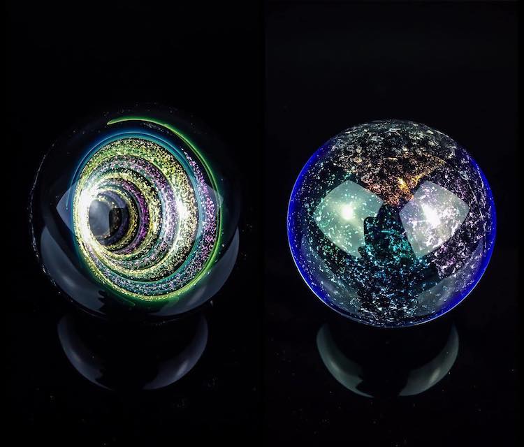 Art Glass Marbles by Smo Glass