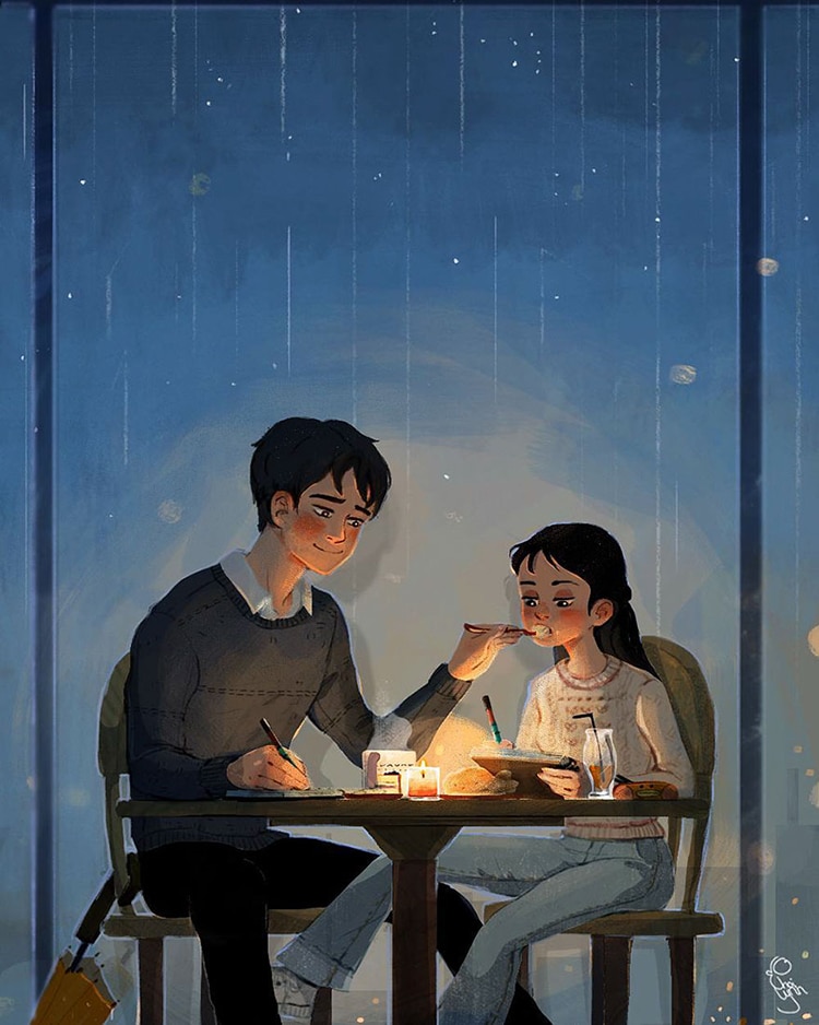 True Love Illustrations by Lynn Choi