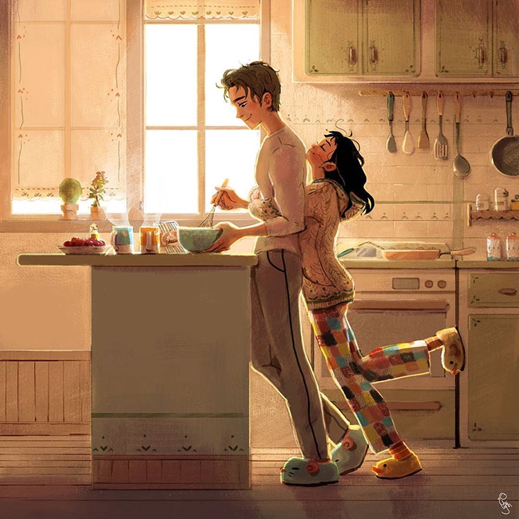 These illustrations by Lynn Choi perfectly capture the endearing day-to-day...