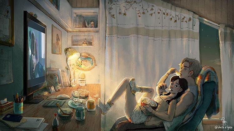 True Love Illustrations by Lynn Choi