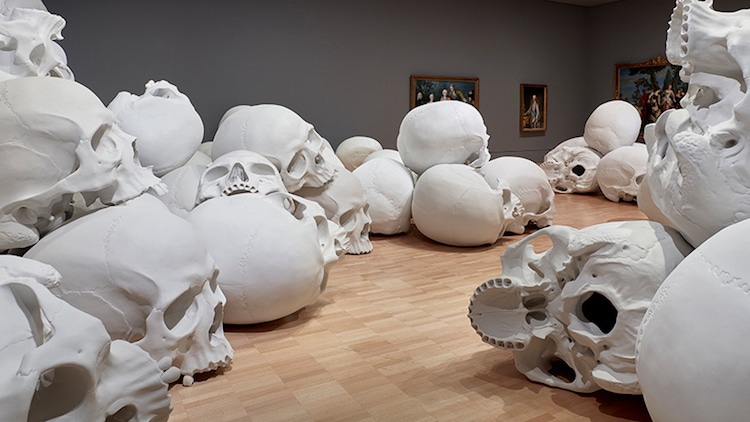 Ron Mueck contemporary art installation