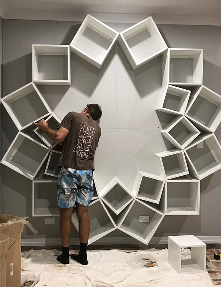 Creative Bookshelf Design Is A Pinterest Diy Done Right