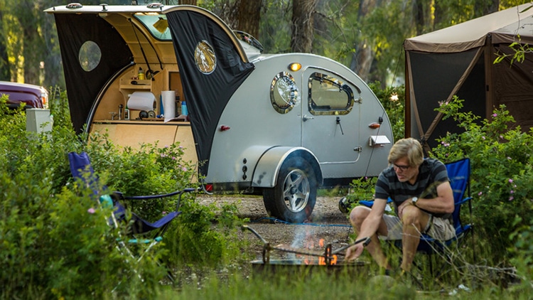 Vistabule Camping Trailer