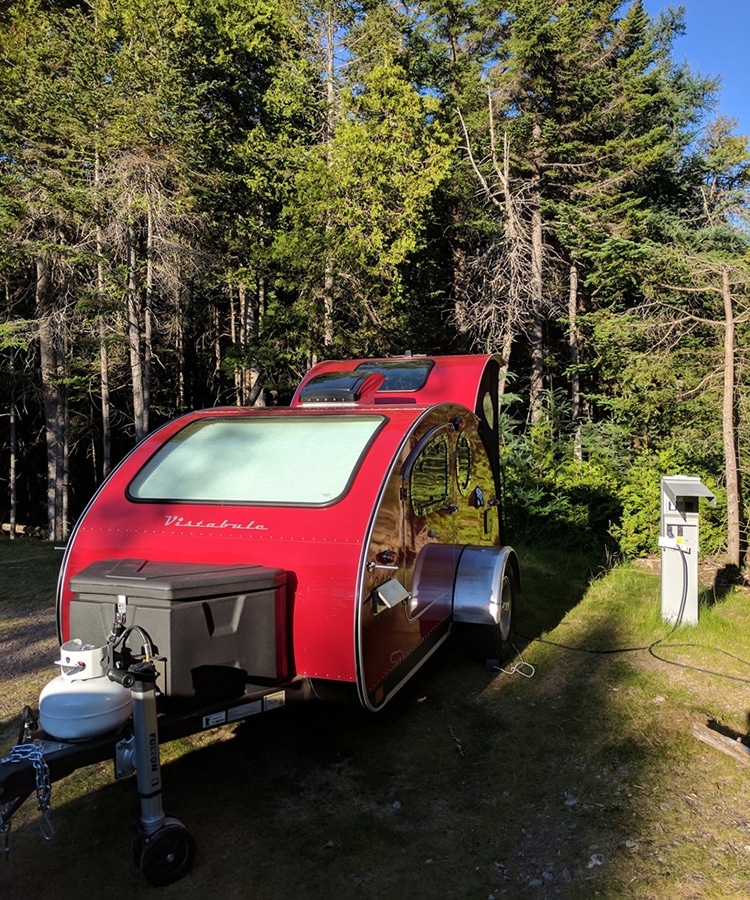 Vistabule Camping Trailer