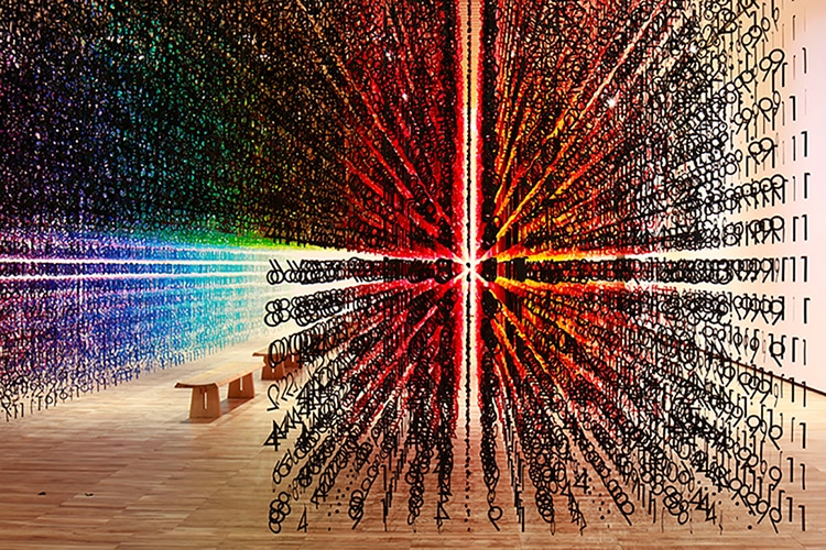 Color of Time Rainbow Installation by Emmanuelle Moureaux