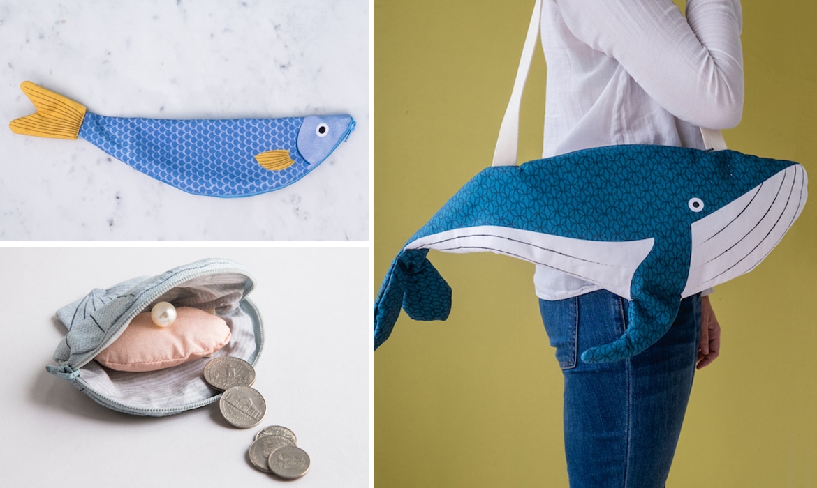 Fish shaped purse sale