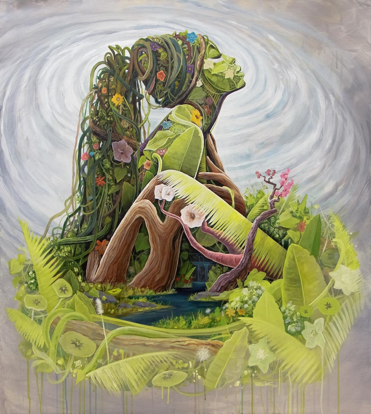 Mother Earth Female Portrait Brian Kirhagis Treason Gallery