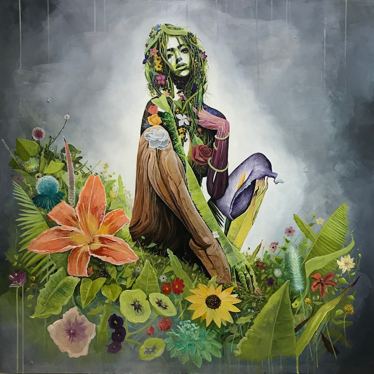 Mother Earth Female Portrait Brian Kirhagis Treason Gallery