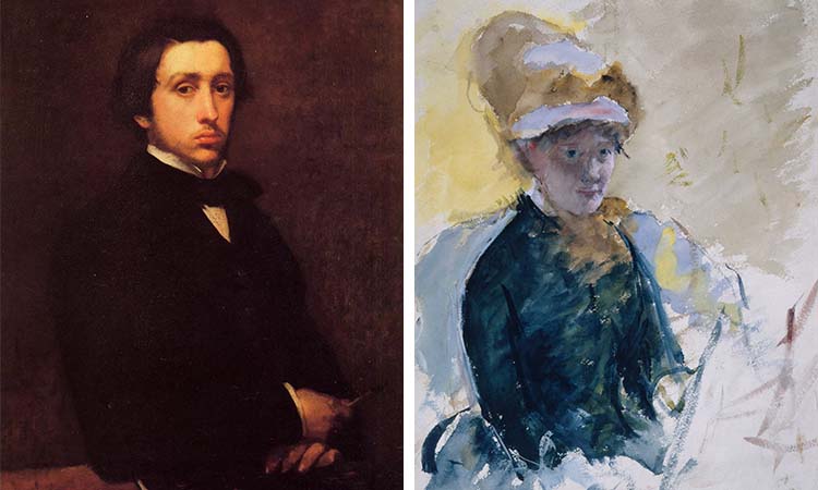 Mary Cassatt and Edgar Degas