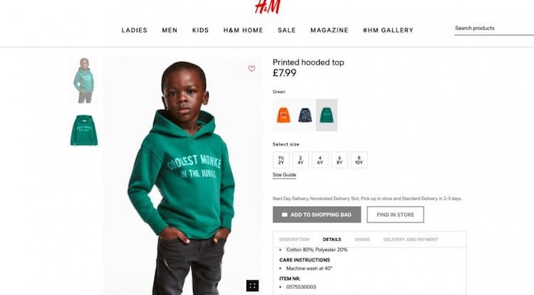 h&m teddy hoodie