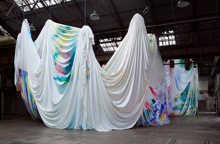 Kaleidoscope Installation by Katharina Grosse