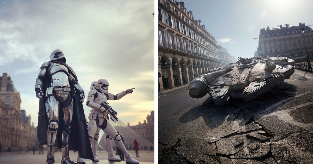 Star Wars example #19: Photographer Seamlessly Creates What ‘Star Wars’ in Real Life Would Look Like