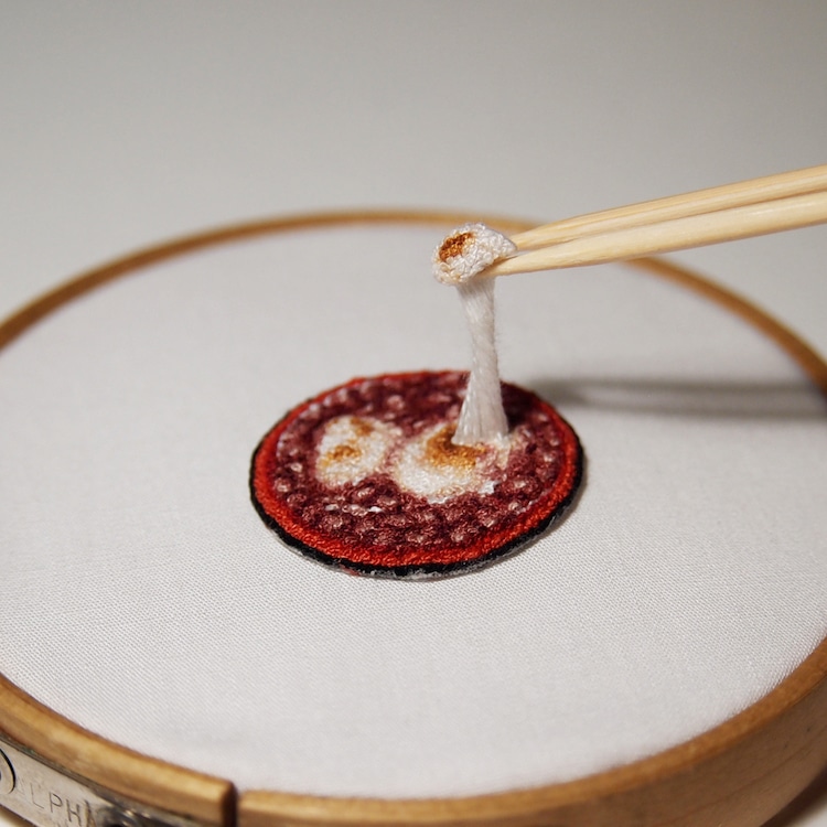 Japanese Miniature Food Embroidery Designs Ipnot