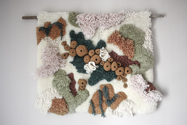 Nature Inspired Textile Art by Vanessa Barragao