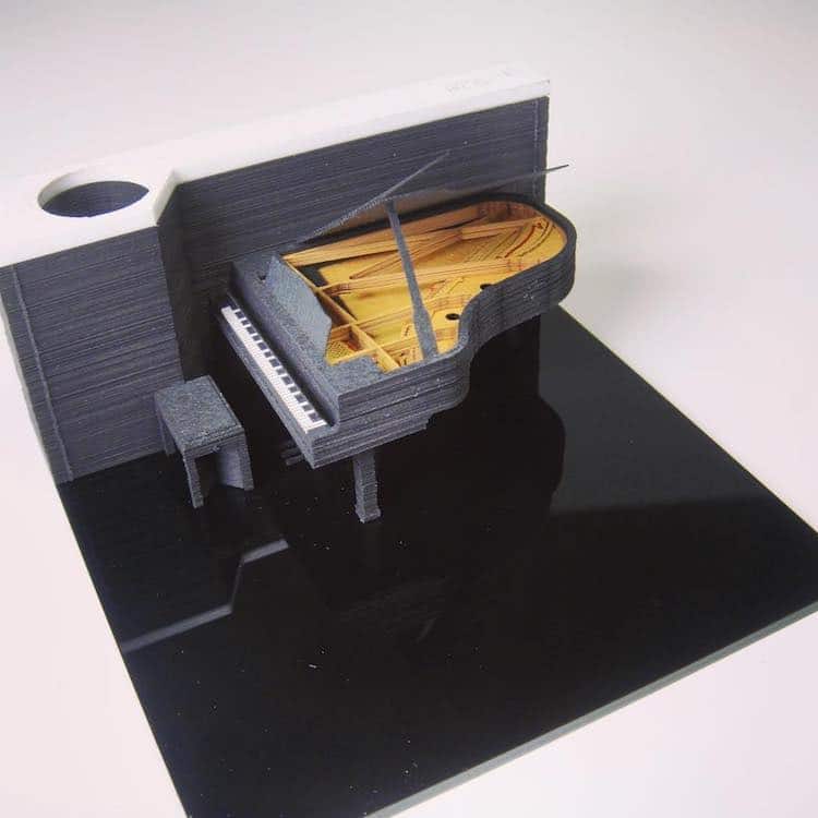 Japanese Architecture Stationery Turns Memo Pad Into Fun Excavation