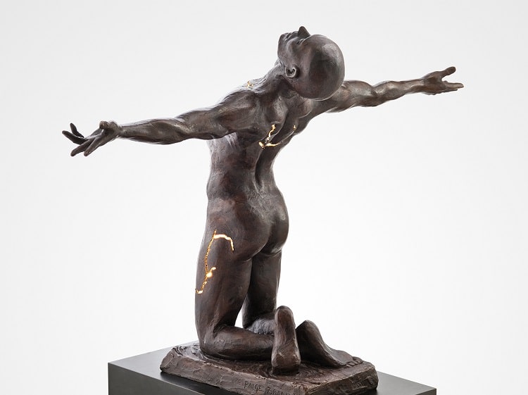 Figurative Bronze Sculpture by Paige Bradley