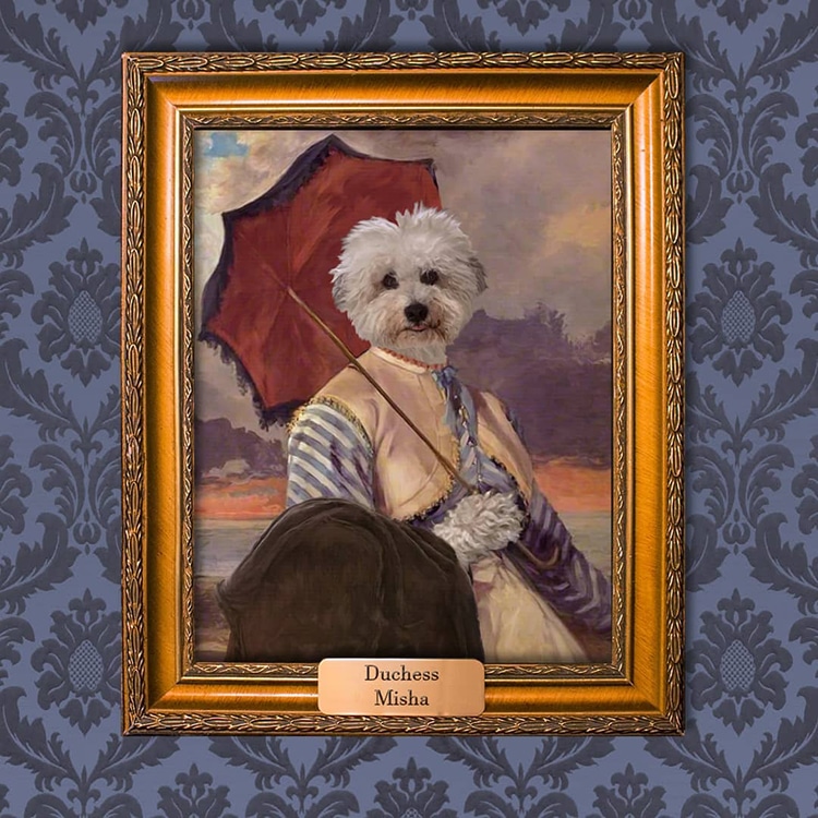 Pet Portrait Paintings by Mantelpiece Masterpiece