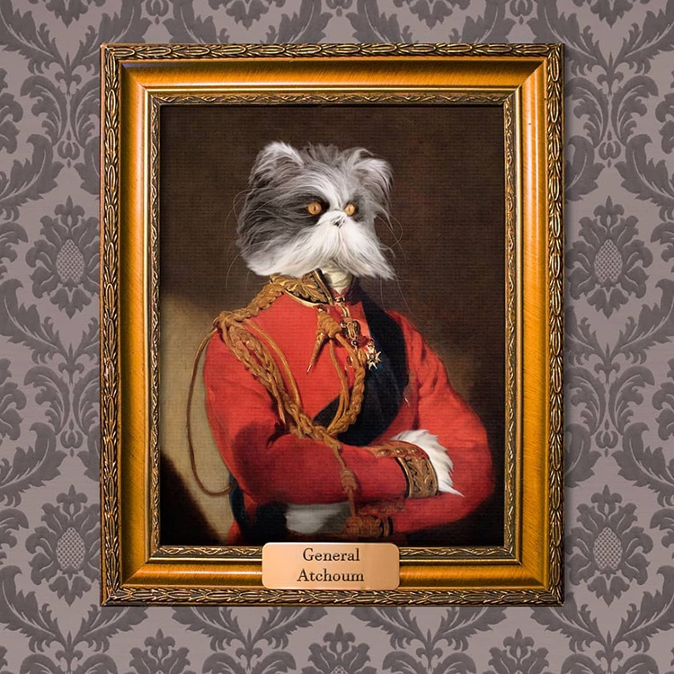 Treat Your Pets Like Royalty with Custom-Made Pet Portrait ...