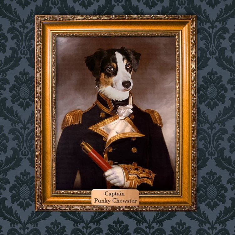 Pet Portrait Paintings by Mantelpiece Masterpiece