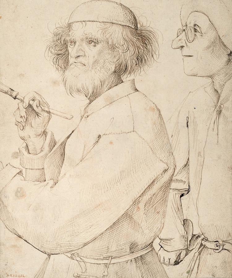 Pieter Bruegel the Elder Self-Portrait