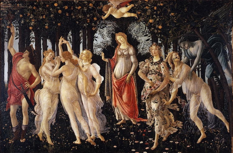 Renaissance Artists Botticelli Primavera