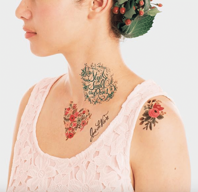 Temporary Tattoos for Adults Put a Grown-Up Spin on the Childhood Trend