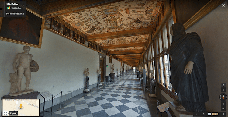 Uffizi Gallery Florence Virtual Tour Virtual Museum Italian Renaissance Art