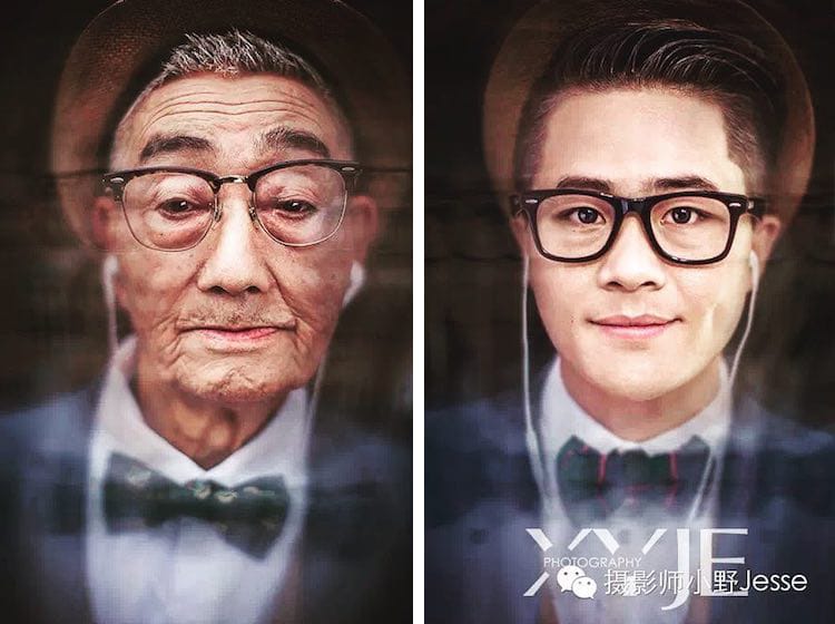 Elderly Man Makeover