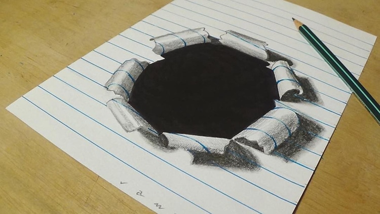 3 Amazing 3D Drawings On Paper, How To Draw 3D Art On Paper, 3D Drawings  on Paper