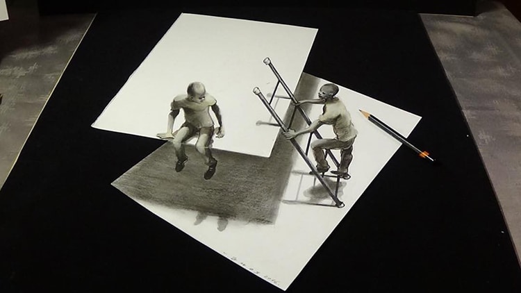 3d Drawings by Sandor Vamos