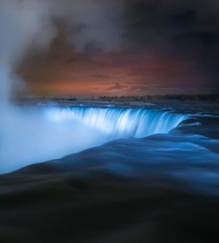 Niagara Falls at Night