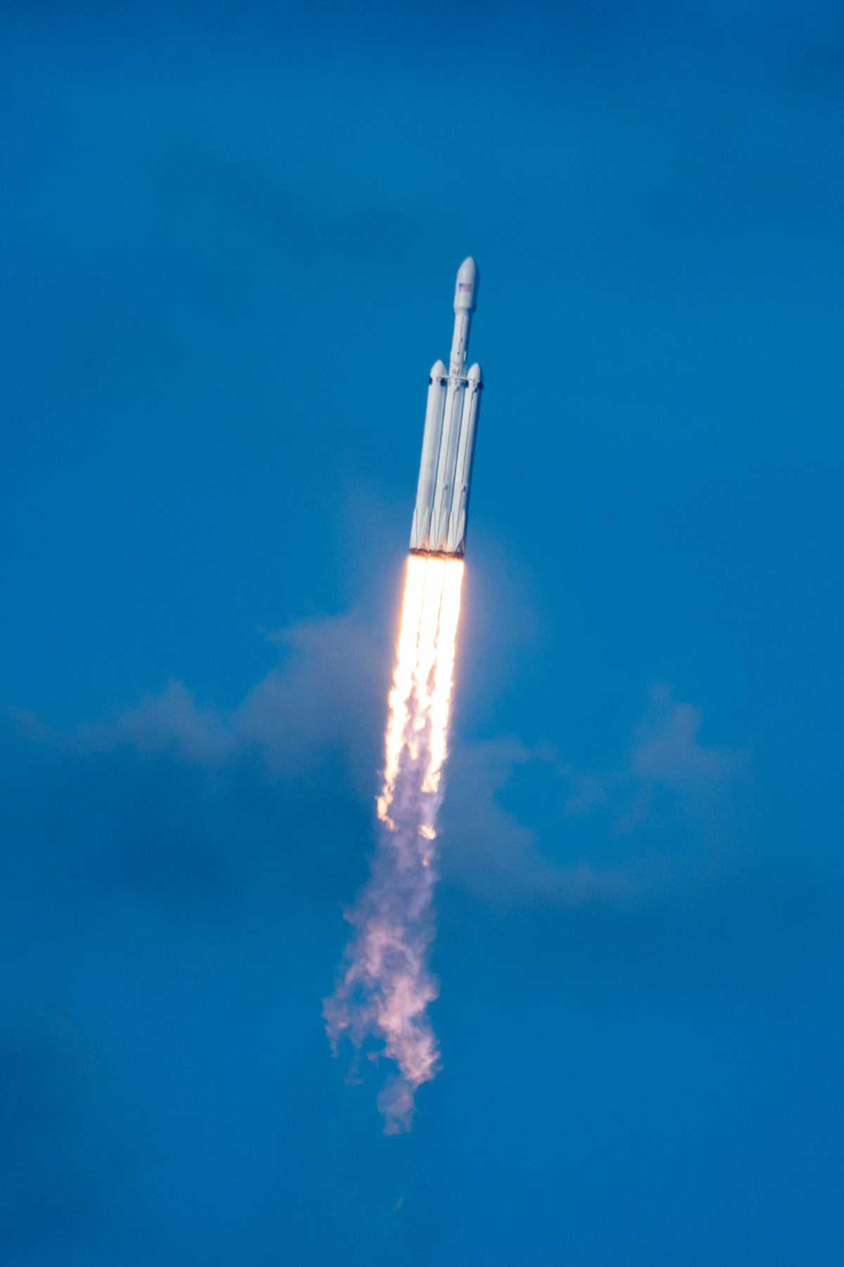 SpaceX Falcon Heavy Rocket Launch by Brady Kenniston