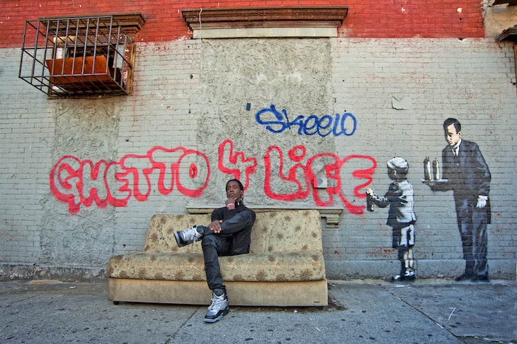 Banksy in the Bronx by Martha Cooper