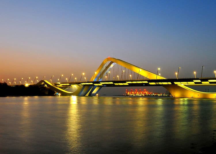 Sheikh Zayed Bridge by Zaha Hadid
