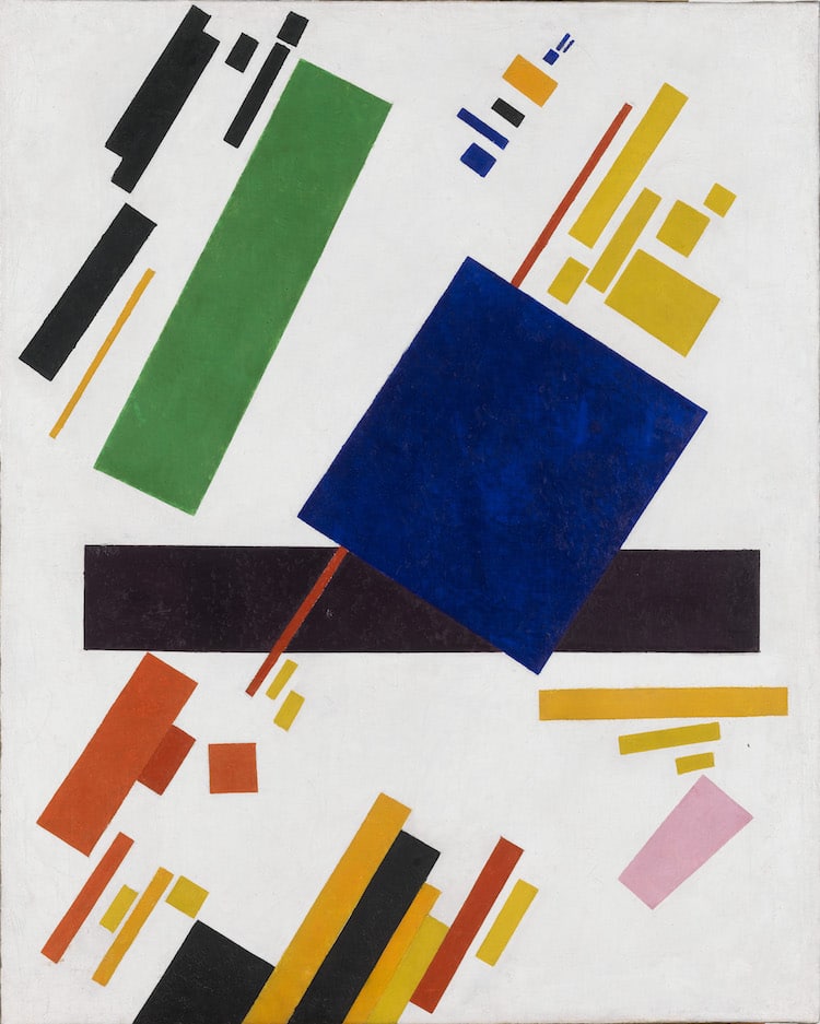 Supremacist Composition by Kazimir Malevich
