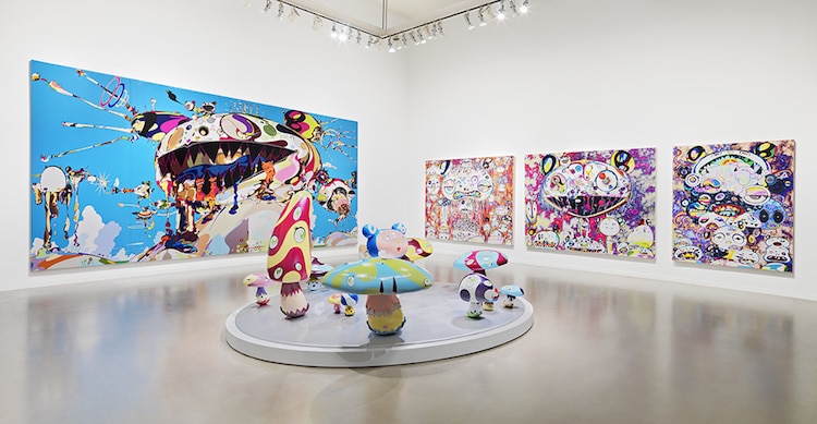 Takashi Murakami exhibition Vancouver Art Gallery