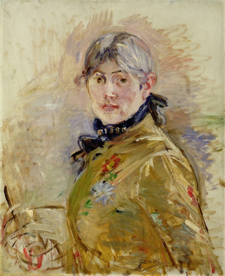 Autorretrato de Berthe Morisot