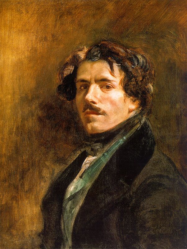 Autorretrato de Eugene Delacroix