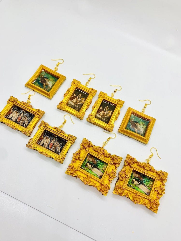 Famous Art Earrings